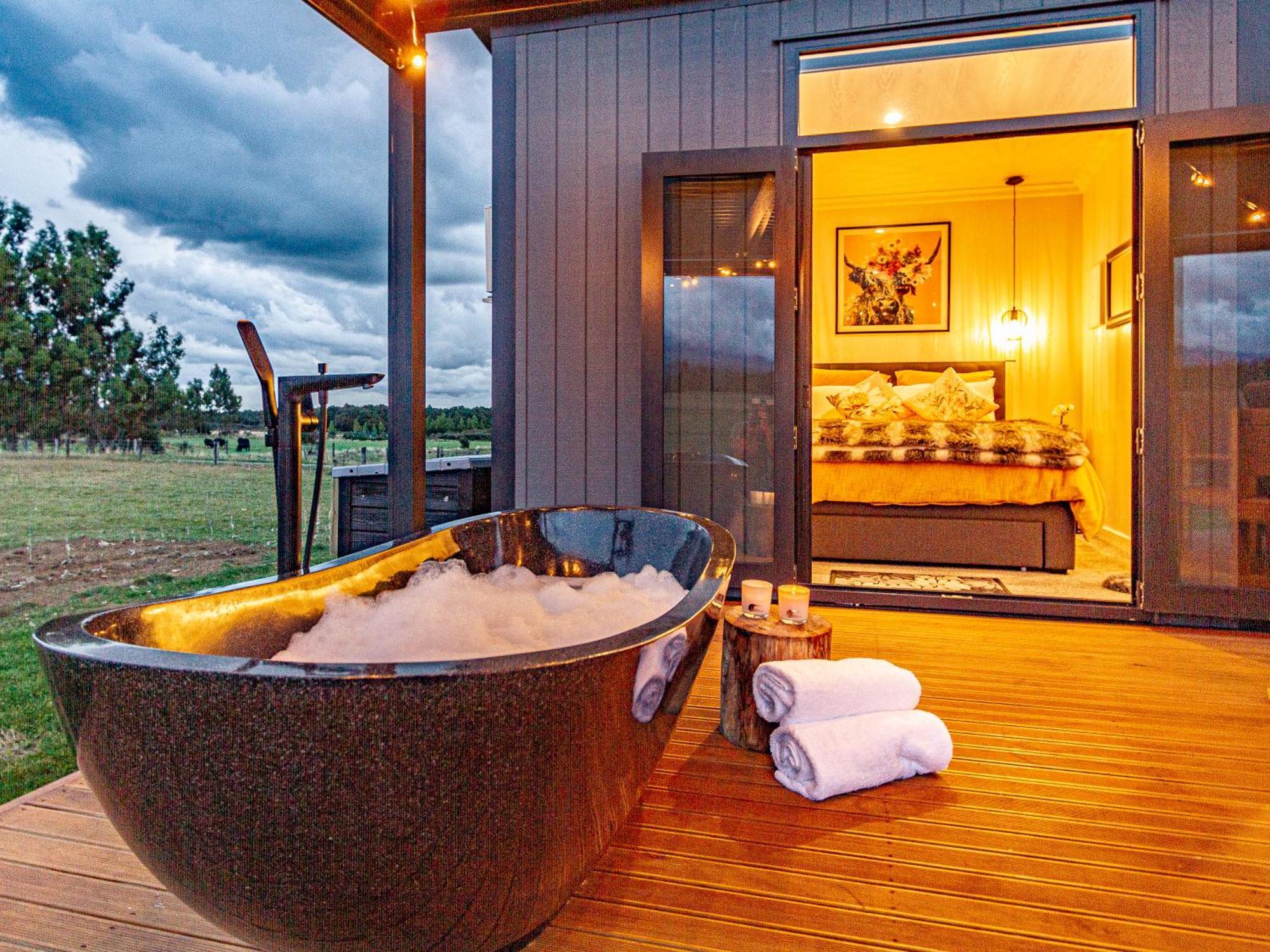 Mangateitei Views - Rangataua Tiny Home Ohakune Exterior foto